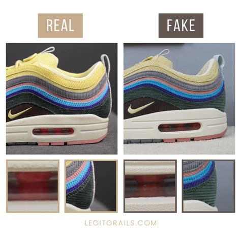 nike air max 1 97 sean wotherspoon real vs fake